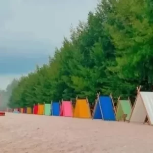 Pesona Pasir Putih Pantai Romantis Serdang Bedagai